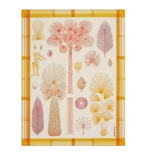 Hermès Palmarum Fortunei print throw blanket
90%wool/ 10% cashmere 50 x 70” NWT